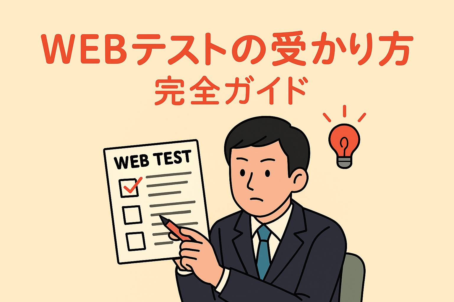 WEBテストの受かり方