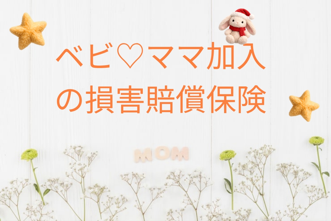 万が一の時も安心な損害賠償保険に加入!
