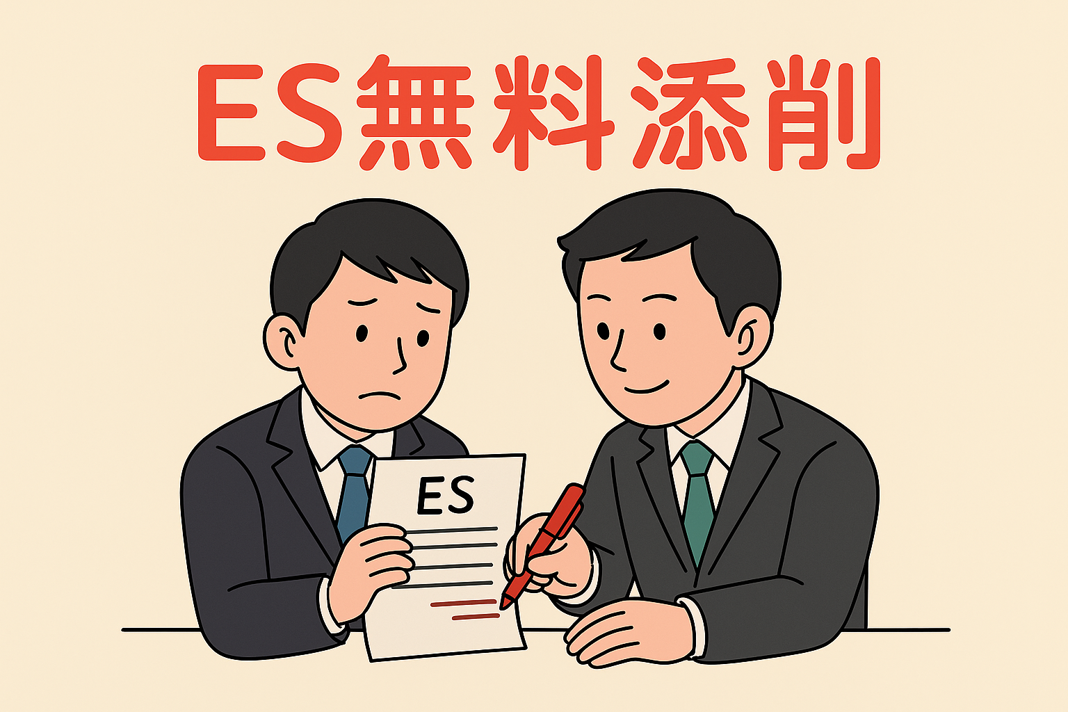 ES無料添削ー通過率UPを…